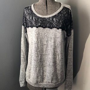 Pink blush maternity sweater